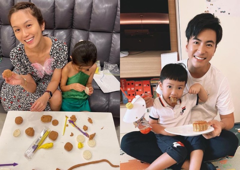 How these 5 stars celebrated Mid-Autumn Festival 2021 with their kids