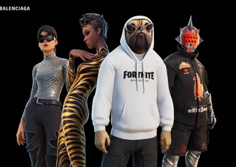 Luxury brand Balenciaga is now selling a plain white Fortnite shirt that costs $1,344