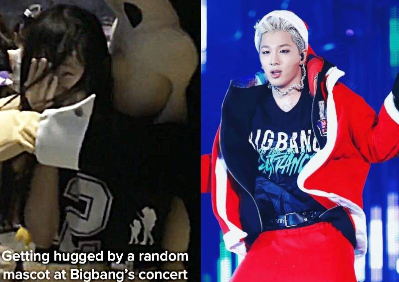 7 years on, Singapore TikToker reminisces 'accomplishment' of getting hugged by BigBang concert mascot, who was actually Taeyang in disguise