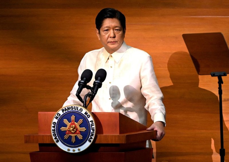 Philippines President Marcos defends father's martial law legacy