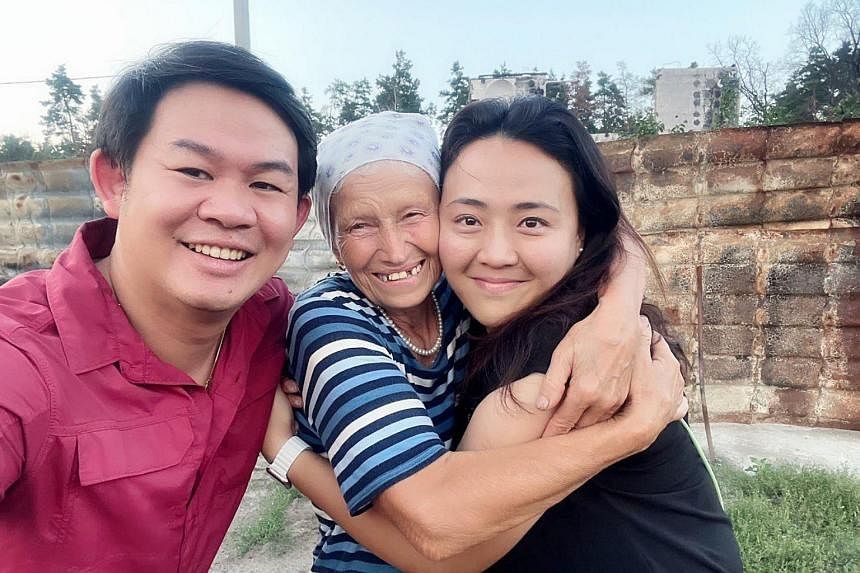 'Love is not a word but an action': Singapore couple build bomb-resistant homes in Ukraine