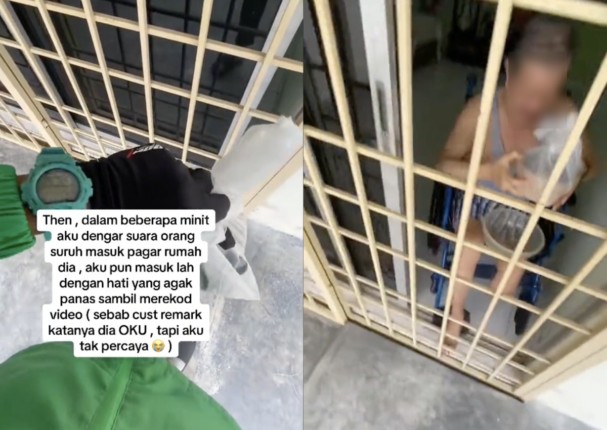 'I felt extremely guilty': Food delivery rider in Malaysia gets angry with unresponsive customer, later realises he's disabled