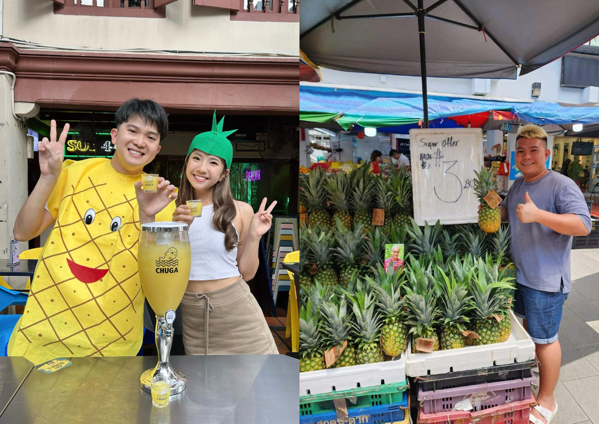 Sales of pineapples, related products soar after Tharman's victory at the polls