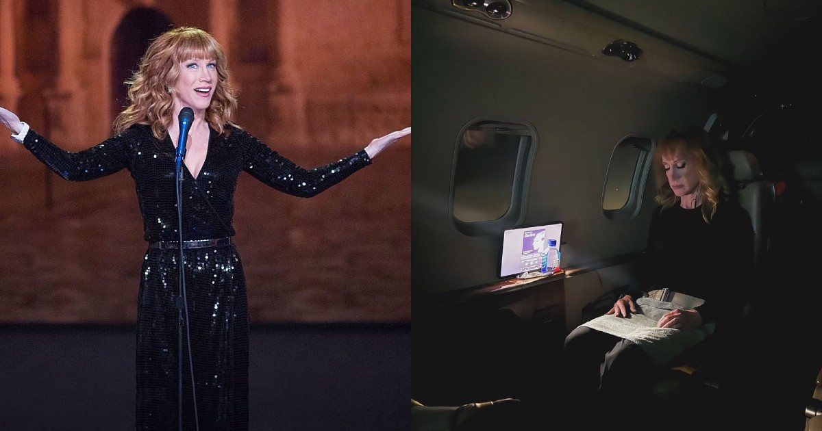 Kathy Griffin defends using private jet for new comedy tour