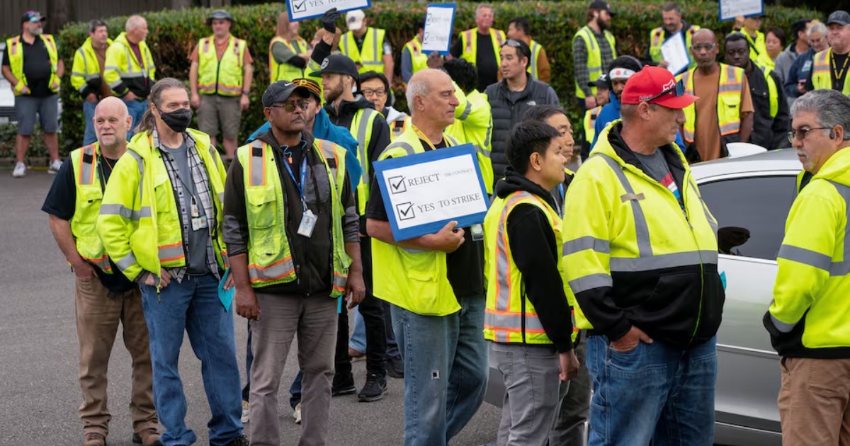 Boeing furloughs thousands as it hunkers down for extended strike