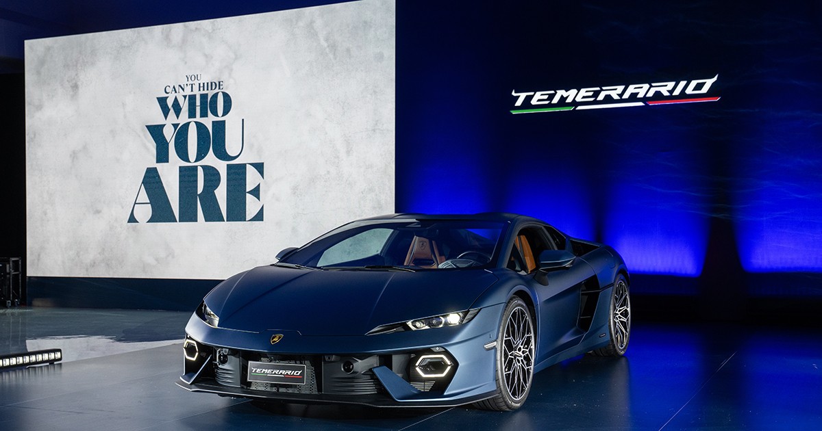 Lamborghini Temerario supercar makes its Singapore debut