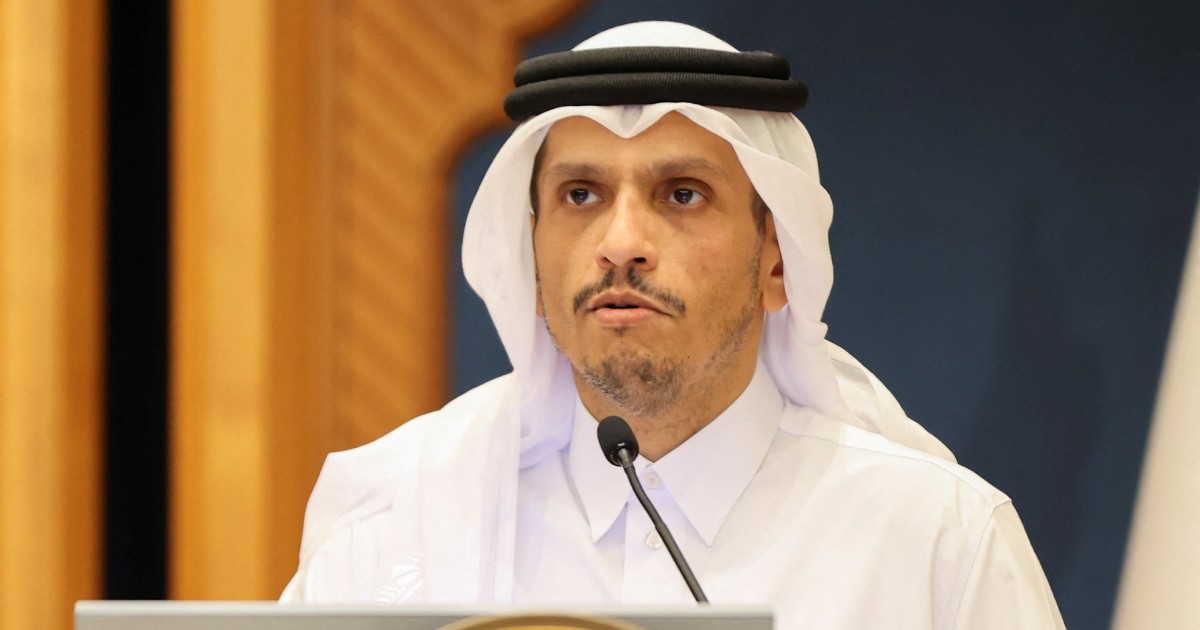 Prime minister of Qatar says nothing will deter its mediation role