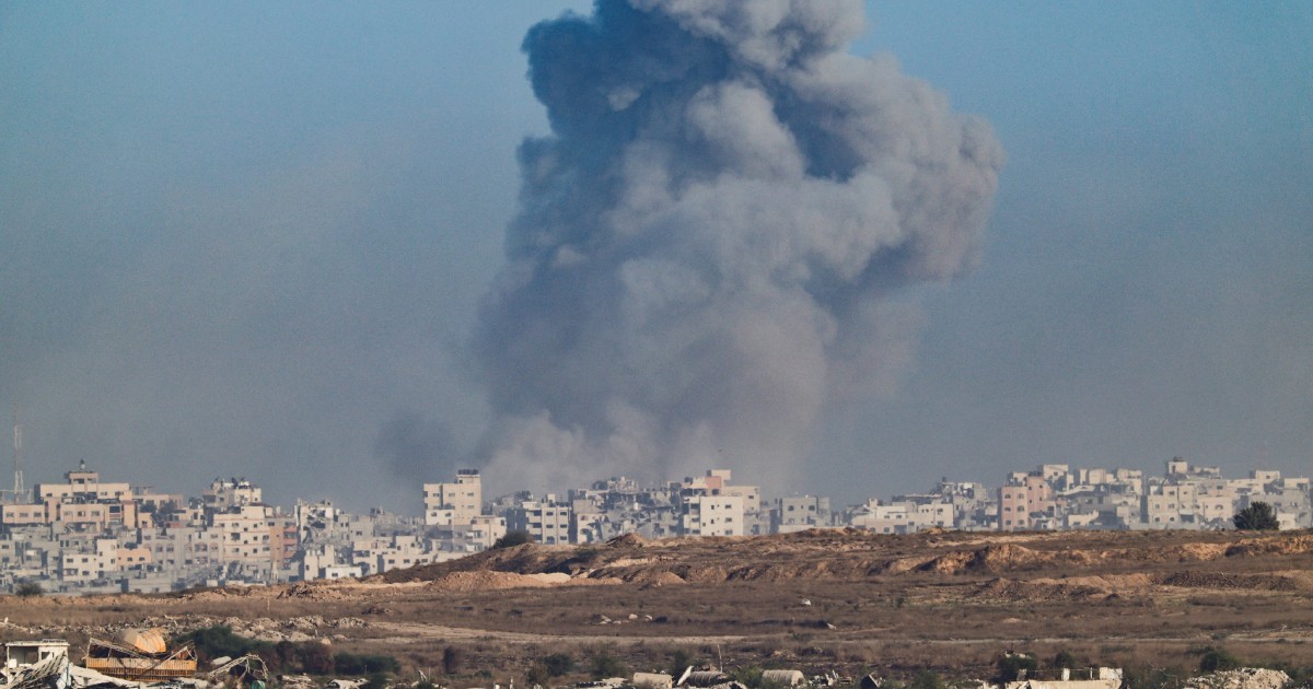 Israel says 'Gaza is burning' as it launches huge ground assault