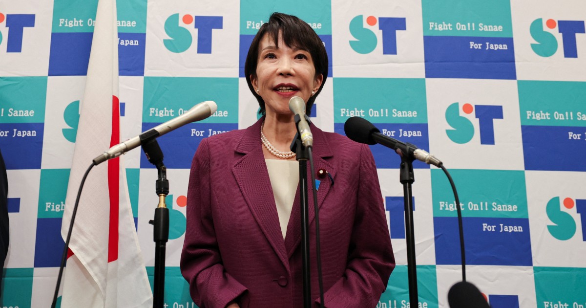 Japan PM contender Takaichi to call for income tax cuts, cash payout, Nikkei says