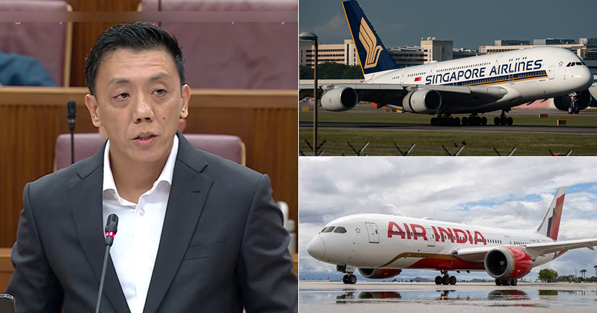 SIA's Air India investment internally funded, not paid for by Singaporeans: Jeffrey Siow