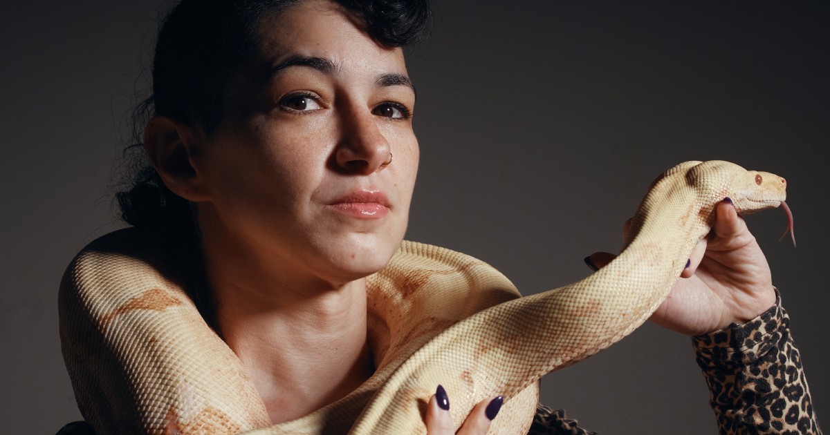 Even snakes have to audition for the opera at the Met. Princess the boa constrictor got the part