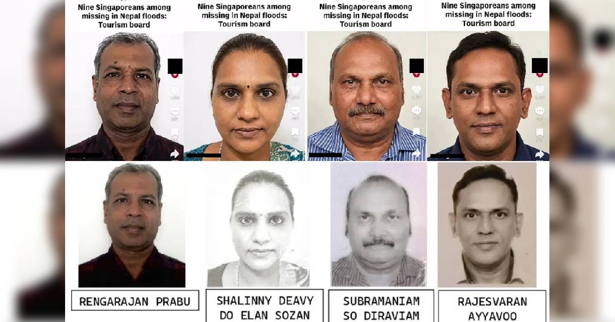 AI images of missing Singaporeans in Nepal floods may hinder rescue ops, Singapore Red Cross warns; death toll tops 1,000 with 4,000 still missing