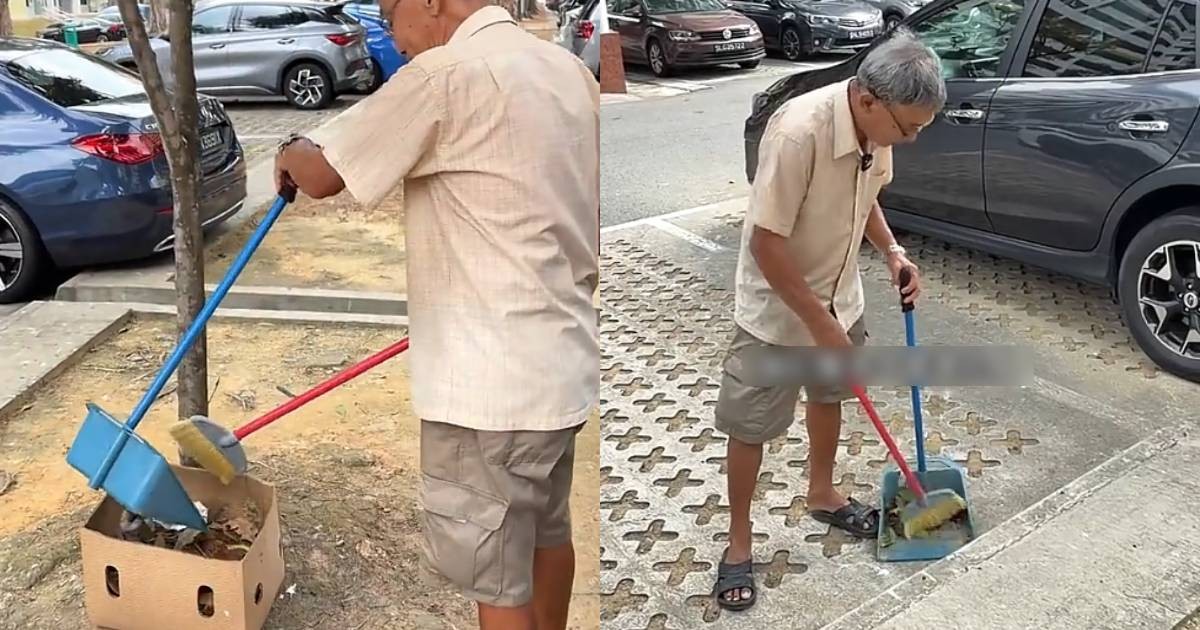Retired cabby spends 8 years cleaning Ang Mo Kio carpark for free: 'Seeing it clean makes me happy'