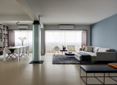 This Ang Mo Kio apartment feels spacious thanks to its minimalist open layout