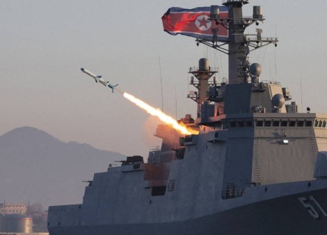 North Korea tests cruise and anti-ship missiles from naval destroyer