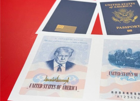 US will issue commemorative passports with Trump's picture for America's 250th birthday