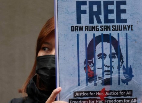 Myanmar commutes ex-leader Aung San Suu Kyi's sentence again, lawyer says