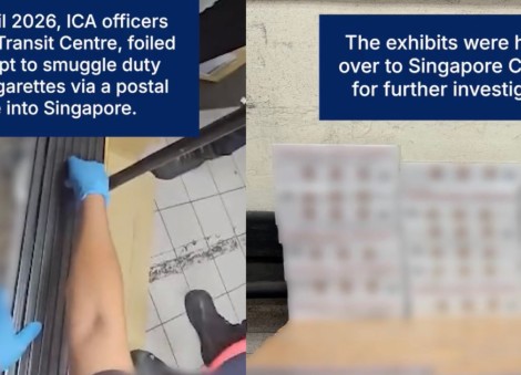 ICA officers find over 30 cartons of contraband cigarettes hidden within metal frames and plywood