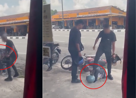 Kedah cop seen in viral video stepping on motorcyclist's head under probe 