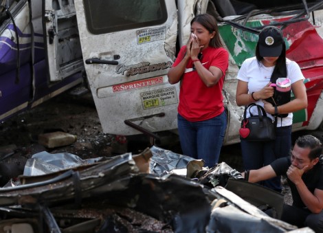 Death toll from bus bombing in southwest Colombia rises to 20 during a wave of violence