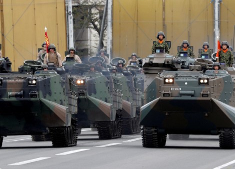 Rattled by Trump, US allies eye Japan's biggest arms opening since WW2