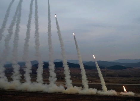 North Korean leader Kim oversaw test of missiles with cluster warheads