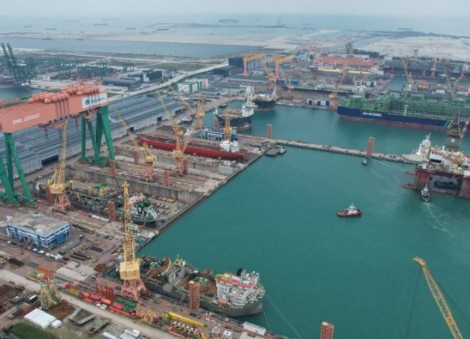 Worker found unconscious in pipe dies at Tuas shipyard