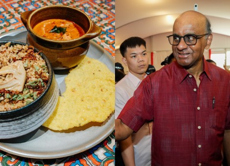 President Tharman shares well-wishes for Tamil New Year, reveals his choice of briyani