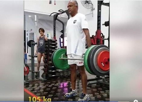 Shanmugam's gym deadlift video goes viral: S M Ong