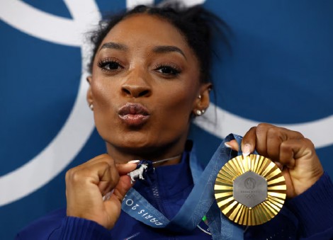 Paris Olympics: Simone Biles stands head and shoulders above rivals after clinching all-around gold