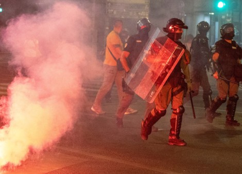 Serbia's police intervene to end standoff between ruling party supporters and anti-government protesters