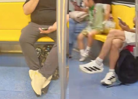 Commuters put bags on floor despite empty seats in MRT, impresses Chinese national