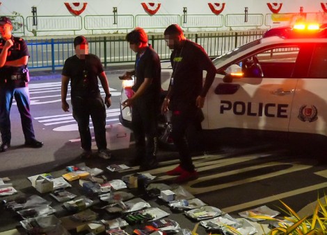 Driver assisting with investigations after vapes found in parked car