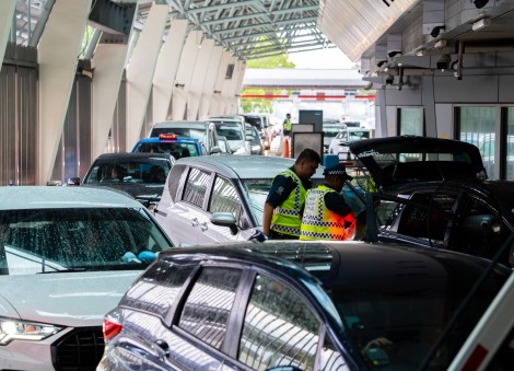13 motorists caught for various traffic offences at Woodlands Checkpoint over National Day weekend