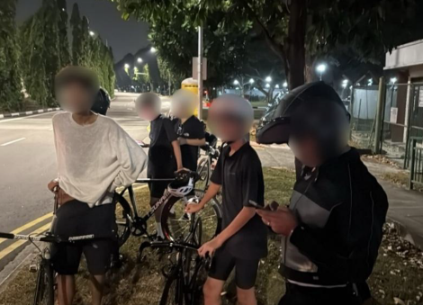 Cyclists seen being chased by Traffic Police officers near West Coast Park nabbed