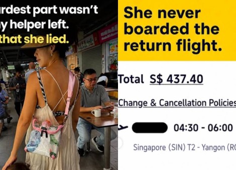 Singaporean's helper becomes uncontactable after reaching airport for flight home to Myanmar
