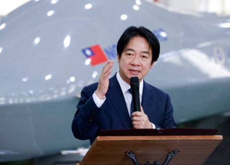 Taiwan president pushes $8b military drone bill ahead of crucial vote