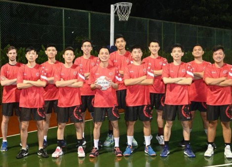 National men's netball team looking forward to tournament at Our Tampines Hub