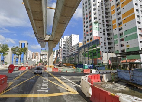 Worker hospitalised after falling 9m at Jurong Region Line construction site
