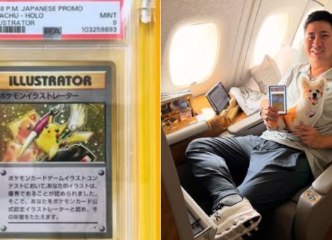 Man rejects $1.3 million for rare Pokemon card at Singapore Card Show, says will sell if given 'irresistible offer'
