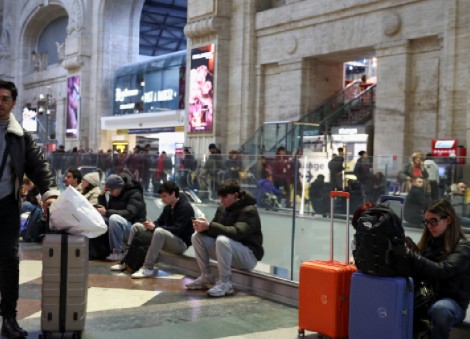 Suspected saboteurs hit Italian rail network near Bologna, police say