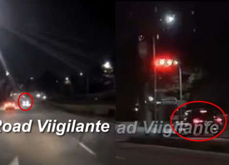 Male driver of car seen driving against traffic in Bedok to be charged for dangerous driving