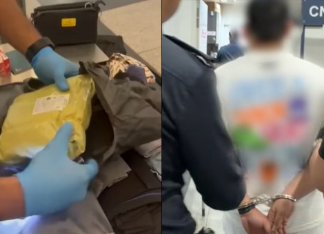 Indonesian caught with package of suspected drugs at Singapore Cruise Centre