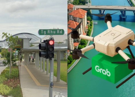 Grab takes off with drone food delivery trial in Tanjong Rhu
