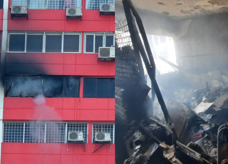 20 evacuated after fire breaks out at People's Park Complex residential unit