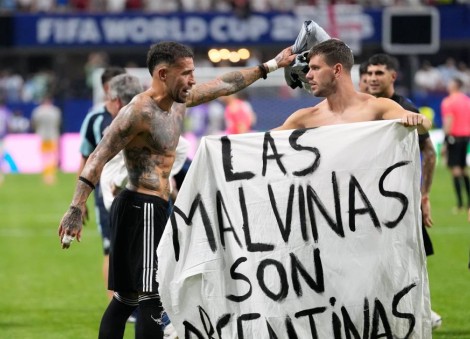 Fifa hits Argentina with World Cup charges for scuffle and 'Malvinas' banner