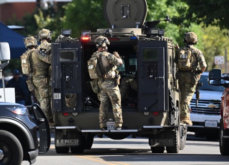 Suspect who took 10 people hostage in California standoff has been shot and killed, police say
