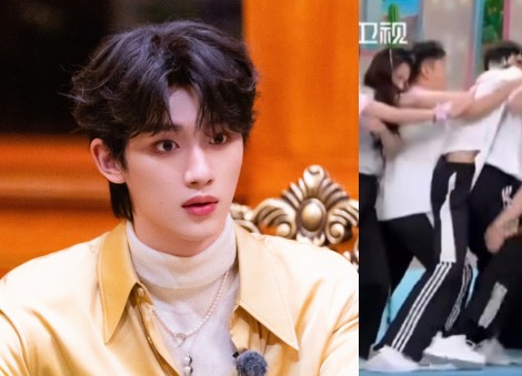 Ding Chengxin fractures finger in tussle with 13 others during Hello Saturday game 