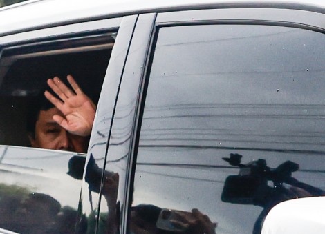 Philippine senator Estrada surrenders over graft case