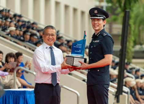 Bedok Police Division clinches top award at annual Police Day parade